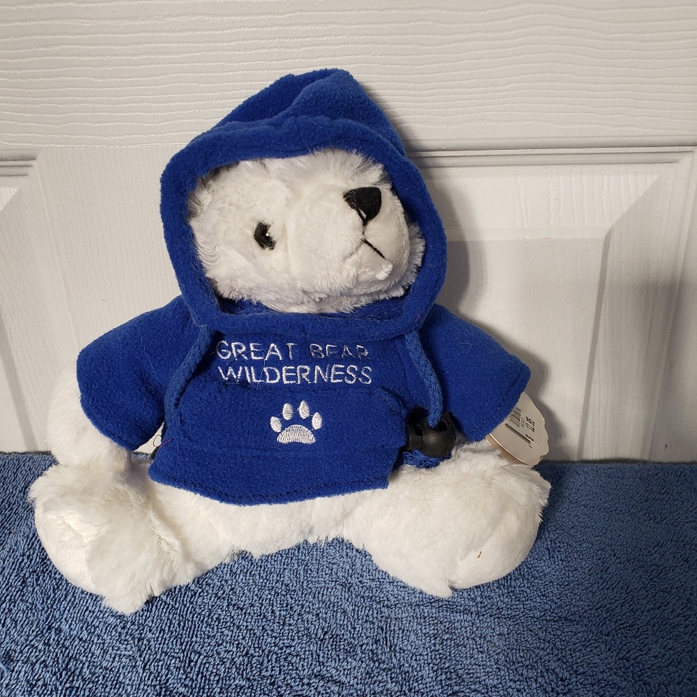 Marvin Wishpets Polar Bear Plush Toy 2006 7''